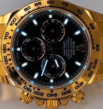 Rolex Daytona 116508 Green Dial 18k Yellow Gold John Mayer New - Full Set