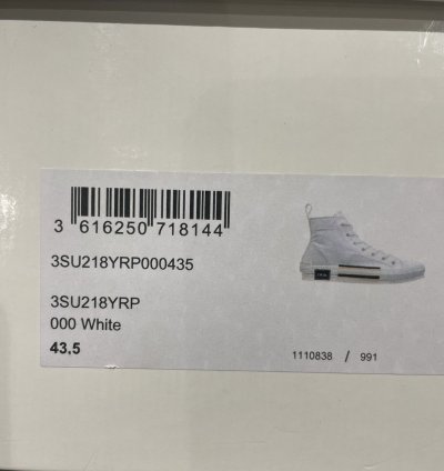 Dior B23 Hightop Sneakers