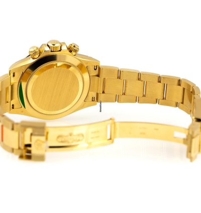 Rolex Daytona 116508 Green Dial 18k Yellow Gold John Mayer New - Full Set