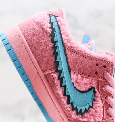 Nike Sb Dunk Low X Grateful Dead Pink Bear - Cj5378-600