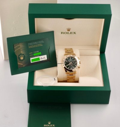 Rolex Daytona 116508 Green Dial New Unworn 2023