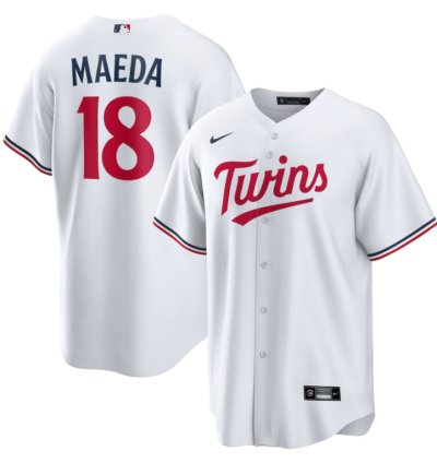 Kenta Maeda 18 Minnesota Twins Home Men Jersey - White