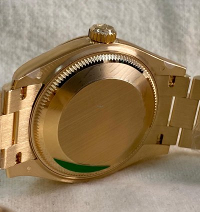 Rolex Datejust 31 New 2025 Unworn Datejust 31 Yellow Gold Black Mother-of-pearl Diamond Dial 278278