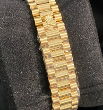 Rolex Datejust 31 New 2025 Unworn Datejust 31 Yellow Gold Black Mother-of-pearl Diamond Dial 278278
