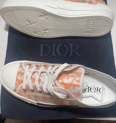 Dior B23 Low Dior Oblique Orange