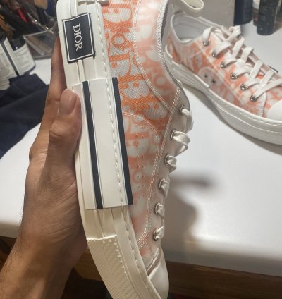 Dior B23 Low Dior Oblique Orange