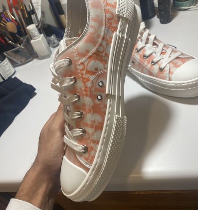 Dior B23 Low Dior Oblique Orange