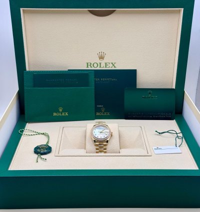 Rolex Datejust 31 New Dec 2024 31mm 18kt Yellow Gold Datejust 278288rbr