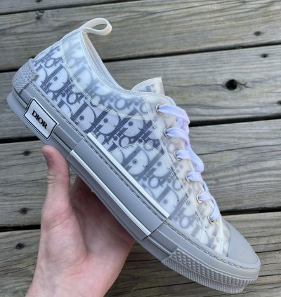 Dior B23 Low Grey Navy