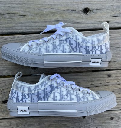 Dior B23 Low Grey Navy