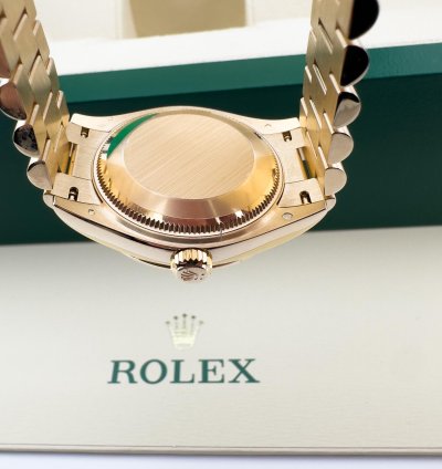 Rolex Datejust 31 New Rolex Datejust President 18k Yellow Gold Mop Diamond Dial 31mm Watch 278278