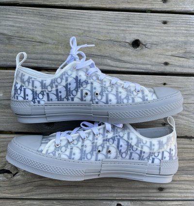 Dior B23 Low Grey Navy