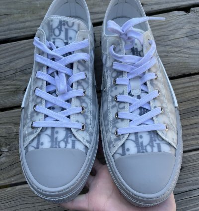 Dior B23 Low Grey Navy