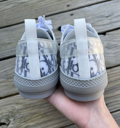 Dior B23 Low Grey Navy