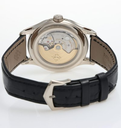 Patek Philippe Annual Calendar Ref 5205g-013 Moonphase Like New Full Set Year 2021