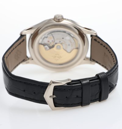 Patek Philippe Annual Calendar Ref 5205g-013 Moonphase Like New Full Set Year 2021