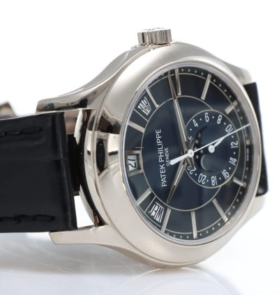 Patek Philippe Annual Calendar Ref 5205g-013 Moonphase Like New Full Set Year 2021