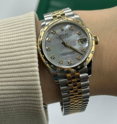 Rolex Datejust 31 Ng White Jub