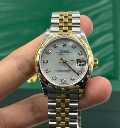 Rolex Datejust 31 Ng White Jub