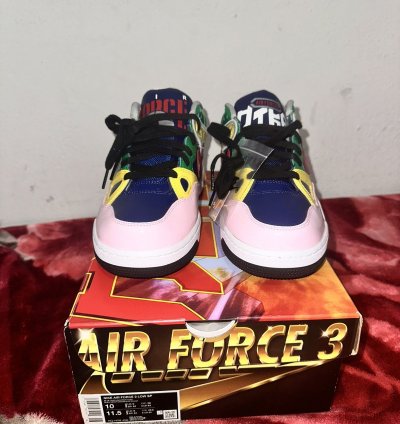 Nike Nigo Air Force 3 Low Blue Void