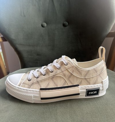 Dior B23 Low Top Cd Diamond - Natural