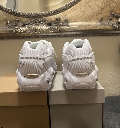 Nike Nocta Glide Triple White Drake White Chrome Sneaker