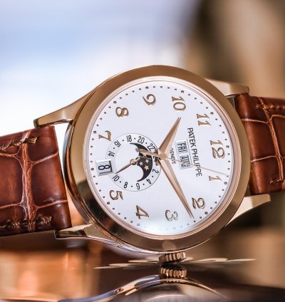 Patek Philippe Annual Calendar Ref 5396r-012 18k Rose Gold Box Papers Bj-2016