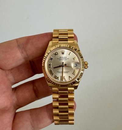 Rolex Datejust 31 Oyster Datejust 31 Yellow Gold 31mm Silver