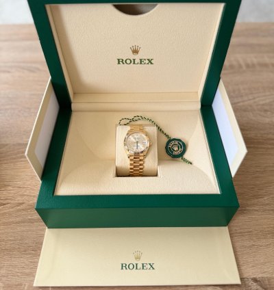 Rolex Datejust 31 Oyster Datejust 31 Yellow Gold 31mm Silver