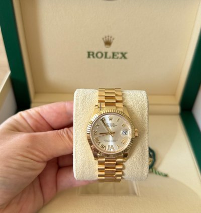 Rolex Datejust 31 Oyster Datejust 31 Yellow Gold 31mm Silver