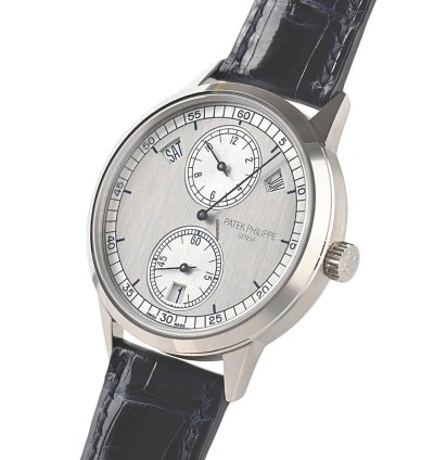 Patek Philippe Annual Calendar Regulator Automatic White Gold Annual Calendar Gray 40 5mm Box Papers 5235g-001