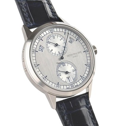Patek Philippe Annual Calendar Regulator Automatic White Gold Annual Calendar Gray 40 5mm Box Papers 5235g-001