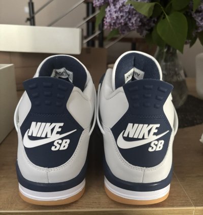 Air Jordan 4 Nike Sb Navy