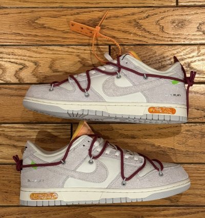 Nike Off White Dunk Low Lot 35