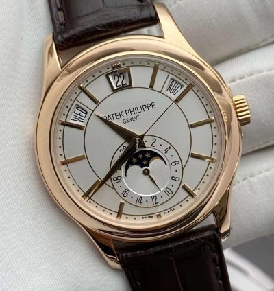 Patek Philippe Annual Calendar Rose Gold Automatic Watch 40mm Annual Calendar