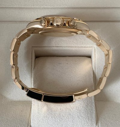 Rolex Daytona 116508 White Dial Yellow Gold 18kt Full Set New 2020