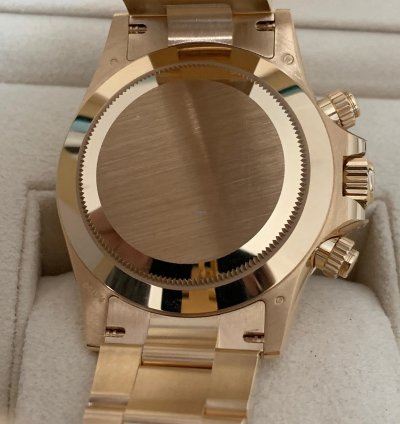 Rolex Daytona 116508 White Dial Yellow Gold 18kt Full Set New 2020