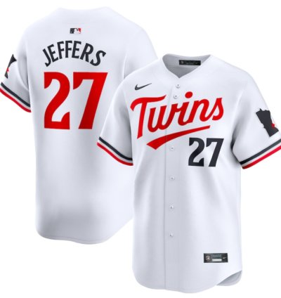 Ryan Jeffers 27 Minnesota Twins Home Limited Player Men Jersey - White