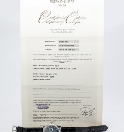 Patek Philippe Annual Calendar Sincere Limited Annual Calendar 5035g-043