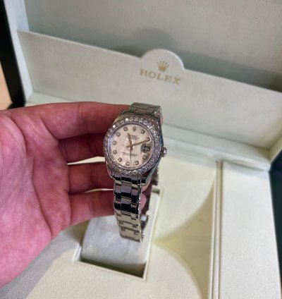 Rolex Datejust 31 Pearlmaster 34 2009 Full Set 2024 Rolex Service 81299