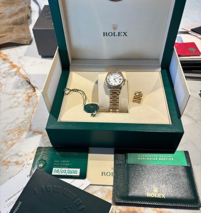 Rolex Datejust 31 Praticamente Nuovo luglio 2021 Con Garanzia Box Original