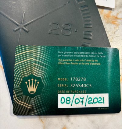Rolex Datejust 31 Praticamente Nuovo luglio 2021 Con Garanzia Box Original