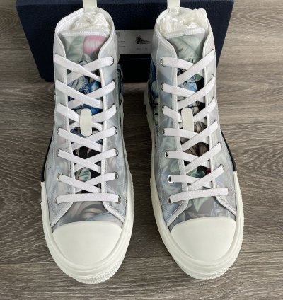 Dior B23 Sorayama Tropical Robot High-top
