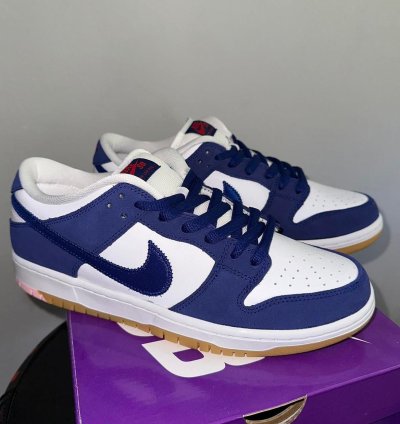 Deadstock Nike Sb Dunk Low Pro Los Angeles Dodgers Size 9 5