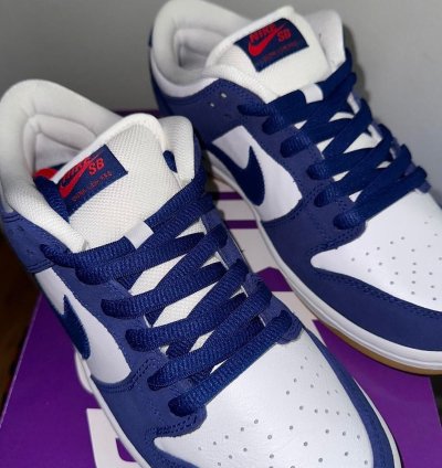 Deadstock Nike Sb Dunk Low Pro Los Angeles Dodgers Size 9 5
