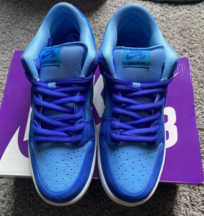 Nike Sb Dunk Low Blue Raspberry