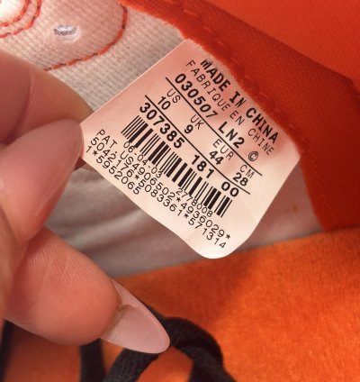 Ds 2003 Nike Dunk High Pro Sb Supreme Orange Stars Sz 10