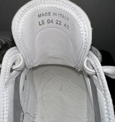 Dior B23 White And Black Oblique Canvas Low