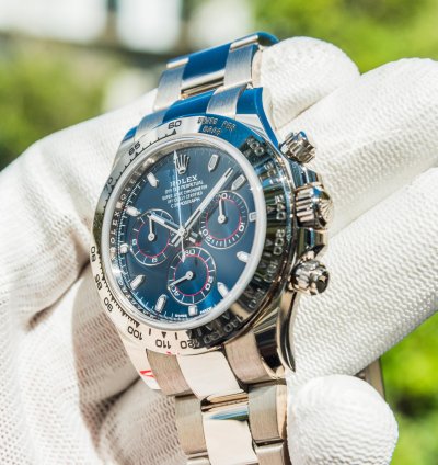 Rolex Daytona 116509 - White Gold - Blue Dial