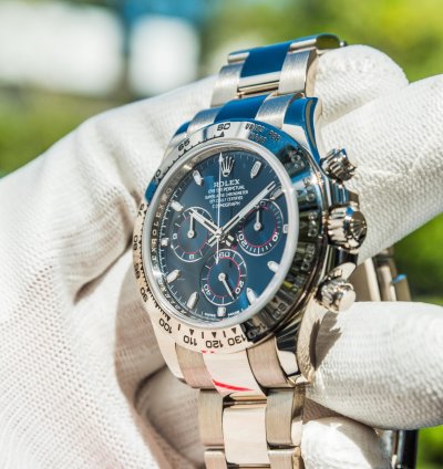 Rolex Daytona 116509 - White Gold - Blue Dial